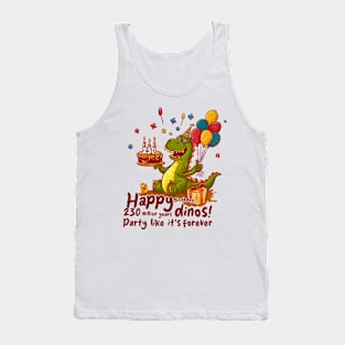 Dinosaur Birthday Party Tank Top